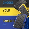 Silicon Power Armor A66 1TB Rugged External Hard Drive, Military-Grade