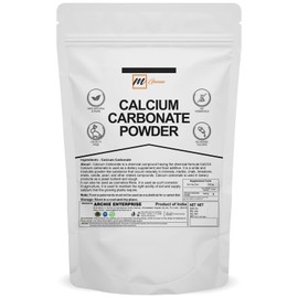 100% Natural Pure Calcium Carbonate as a Dietary Supplement for Calcium 454 g / 1 lbs
