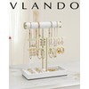 Vlando Accessory Stand Bracelet Earrings (White)