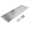 Folding Concession Shelf, Stainless Steel Folding Wall Shelf, Serving Food