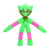 4PCS Telescopic Suction Cup Toy Cartoon Reduce Pressure Plastic Shape