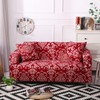 AURLOE Printed Sofa Cover Stretch Couch Covers Set Patterned Loveseat