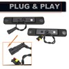 GTINTHEBOX LED Side Marker Light Kit for 2003-2009 Hummer H2