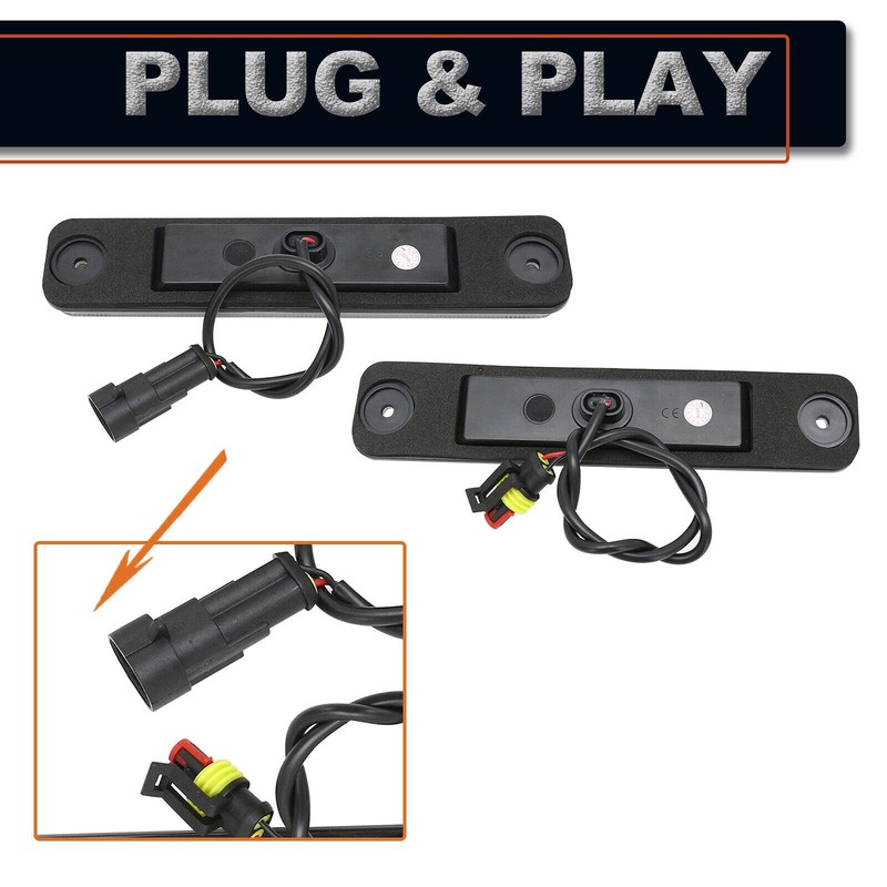 GTINTHEBOX LED Side Marker Light Kit for 2003-2009 Hummer H2