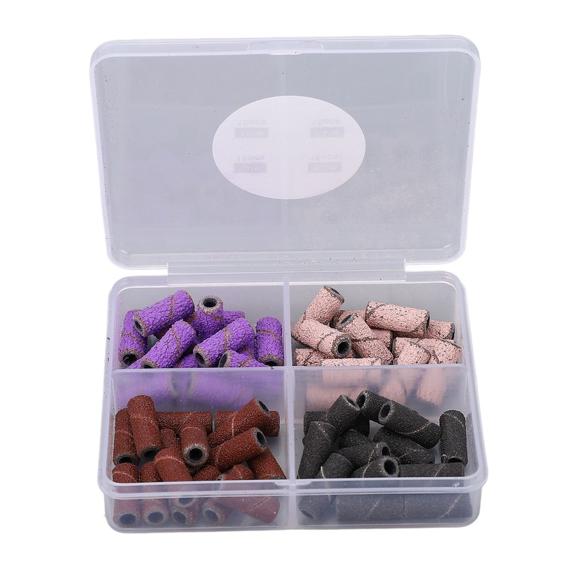 60PCS Drill Sanding Band Effective Dead Skin and Calluses Removal