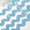 GORGECRAFT 40mm Metallic Rick Rack 10 Yards Glitter Ric Rac