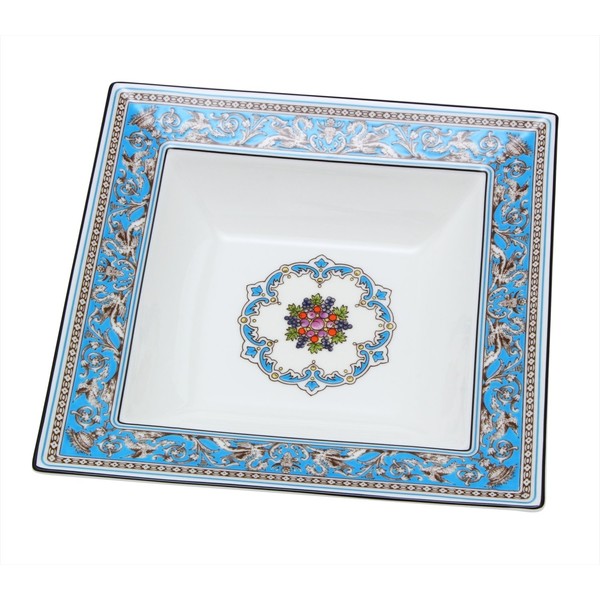 Wedgwood Florentine Turquoise Square Ball 7.1 inches (18 cm), Wedding Gift, 50102609906