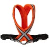 CosyDogs High Visibility Fleece Dog Harness in Orange: Size 4