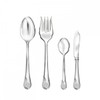Monique Lhuillier Waterford Stainless Sunday Rose 4 Pc Hostess Set