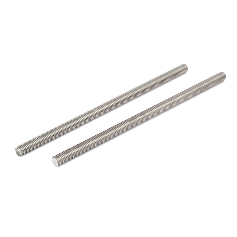 Sourcingmap M8 x 170mm 304 Stainless Steel Fully Threaded Rods