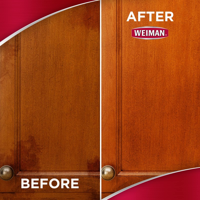 Weiman Cabinet and Wood Cleaner, Shine, Clean and Protect Spray