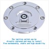 GENRICS Motorcycle Ignition Switch Fuel Gas Cap Seat Lock Key