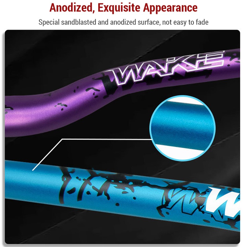31.8MM Mountain Bike Handlebar Aluminum Alloy Bicycle Riser Handlebar 30MM