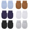 DRESHOW Newborn Baby Mittens Toddler Gloves No Scratches Mittens Cotton