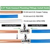 WHK Tee Stop Valve 3/4 Ptc x 3/4 Ptc x