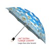 Funny Design Raining Money Umbrella Blue Sky - Auto Open