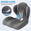 Cojín de Espalda y de Silla Combinado, Cojín y Asiento