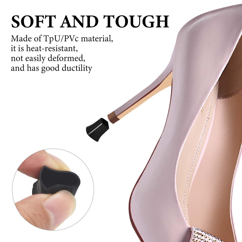 Vesaneae 10 Pairs of Heel Protectors, 5 Sizes High Heel