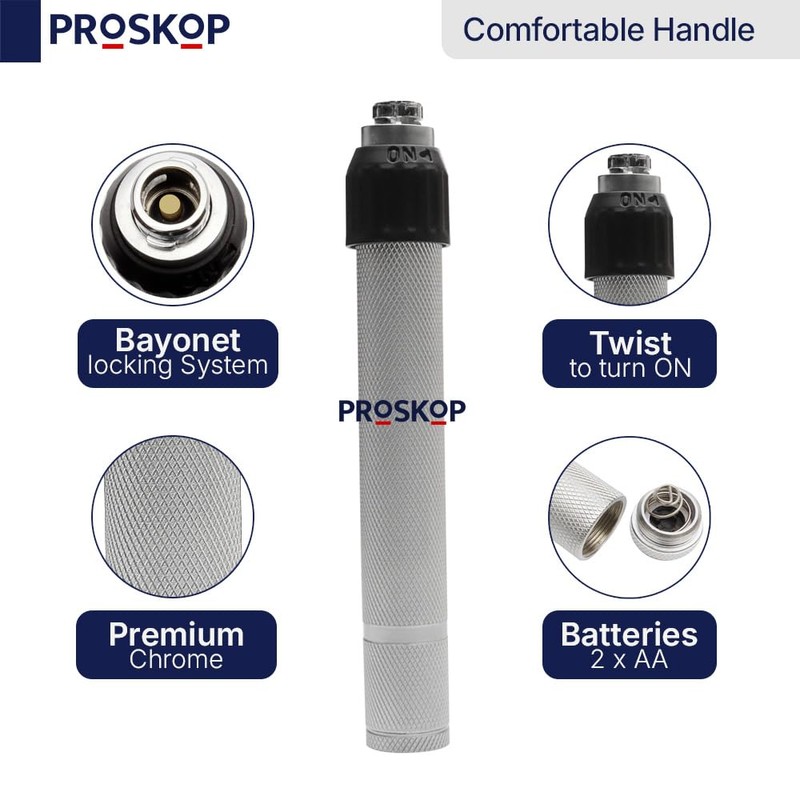 PROSKOP® - Ear Examination Otoscope, Ear Torch 3X Magnification, Diagnostic