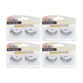 Andrea False Lashes Style 43 - Black 4 pairs