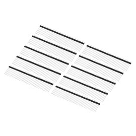 PATIKIL Pack of 20 DIP Pin Headers Single Row 40P 25mm Length Copper Plated PCB