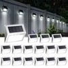SOLPEX Solar Step Lights, 16 Pack Stair Lights, Outdoor Fence