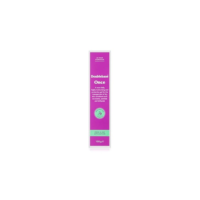 Doublebase Once Emollient Gel. Once-daily, highly moisturising, protective gel for