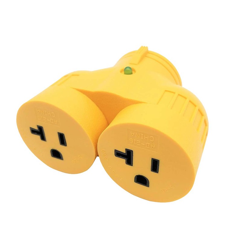 Parkworld 60868 Adapter Generator 4 Prong 20A Plug L14-20P to