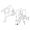 Rexka 20pcs Fender Liner Flare Retainer Nut Screw Grommet for