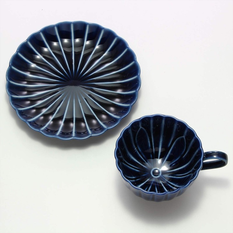 Utsuwa Roan Mino Pottery Kaneko-Kohei Giyaman Cup & Saucer with