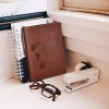 SEEHAN A5 Refillable Journal Leather Notebook Diary Vintage Sketchbook Travel