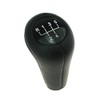 DoLED Leather Gear Knob Gear Lever in Black with 5