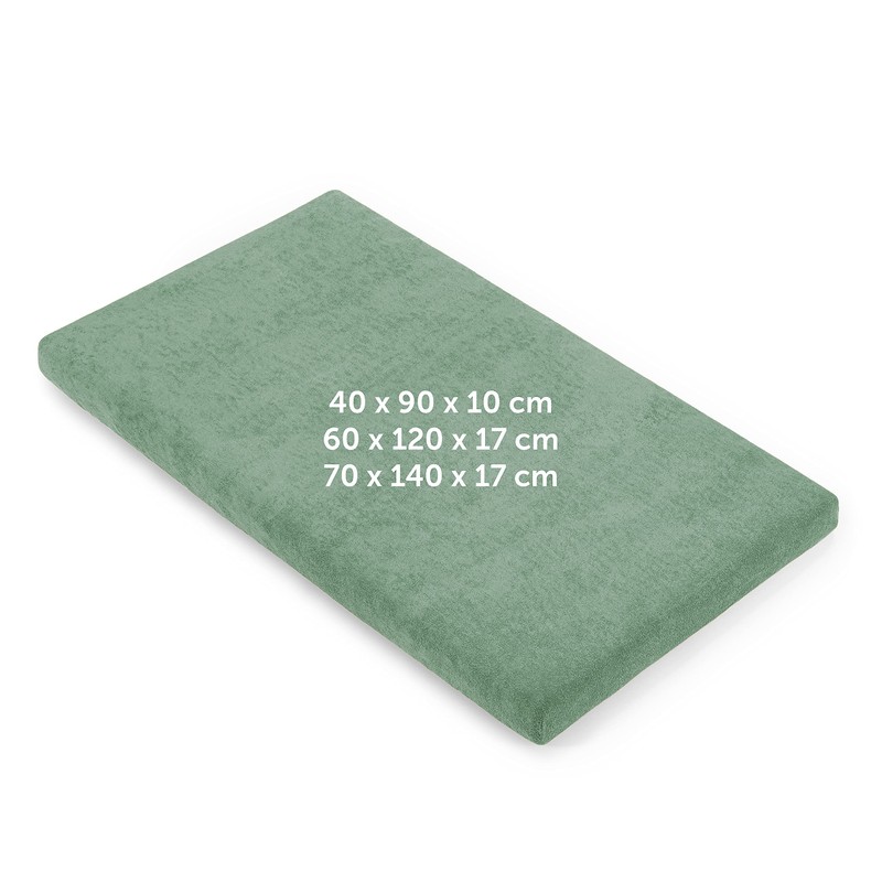 Laleni Terry Towelling Fitted Sheet for Cot Bed - Fitted