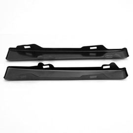 Anxingo 2 Pcs Front Lower Headlamp Bumper Grille Filler Driver Passenger Side Replacement for Toyota Tacoma 2WD A/T M/T 2.4L 3.4L 1995-1997, Replaces 5251335010 5251235010
