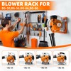 HEIWUKONG Blower Rack for Stihl BG-50,BG-56,BG-66,BG-86,Handheld Leaf Blower Wall Mount