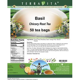 Basil Chicory Root Tea (50 tea bags, ZIN: 547006)