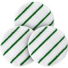 19 Inch Carpet Scrubber Brush Pads, 3 Pack Commercial Synthetic
