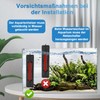 Aquarium Heater, 500 W Heating Rod Aquarium with Adjustable Temperature,