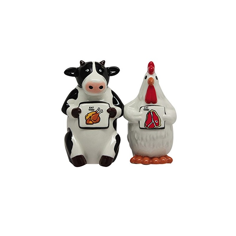 1 X Eat Chicken Eat Beef - Salt and Pepper