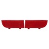 Rear Bumper Reflector, Rear Reflector Assembly, Left Right Red Rear
