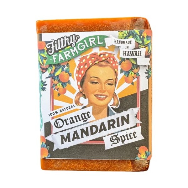 Filthy Farmgirl Orange Mandarin Spice Handmade Soap