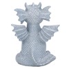 Small Dinosaur Sculpture Meditated Statue Home Ornament for Garden Tree
