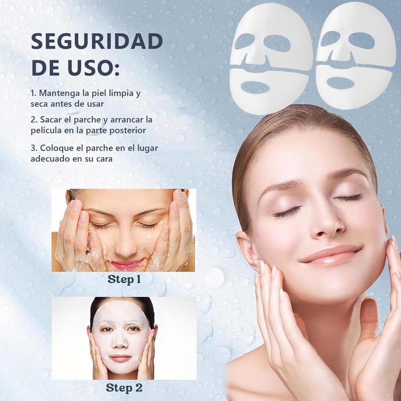Mascarilla Bio Colágeno: Mascarilla de ColáGeno-Mascarilla Colageno para Minimiza