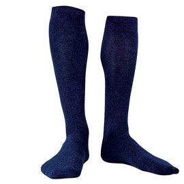 Silverline Travel Socks Compression Stockings for Men and Women Support Knee Socks for Aeroplane, blue