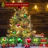 Fanfantoey Latest Christmas Ornaments 2025, 16Pcs Christmas Balls Ornaments for
