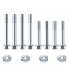 12Pcs Engine Stand Bolt Kit. M10-1.5 Engine Stand Bolt Flange