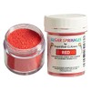 Sugarflair Sugar Sprinkles Red, Sprinkles Commestibili, Decorazioni di Zucchero per