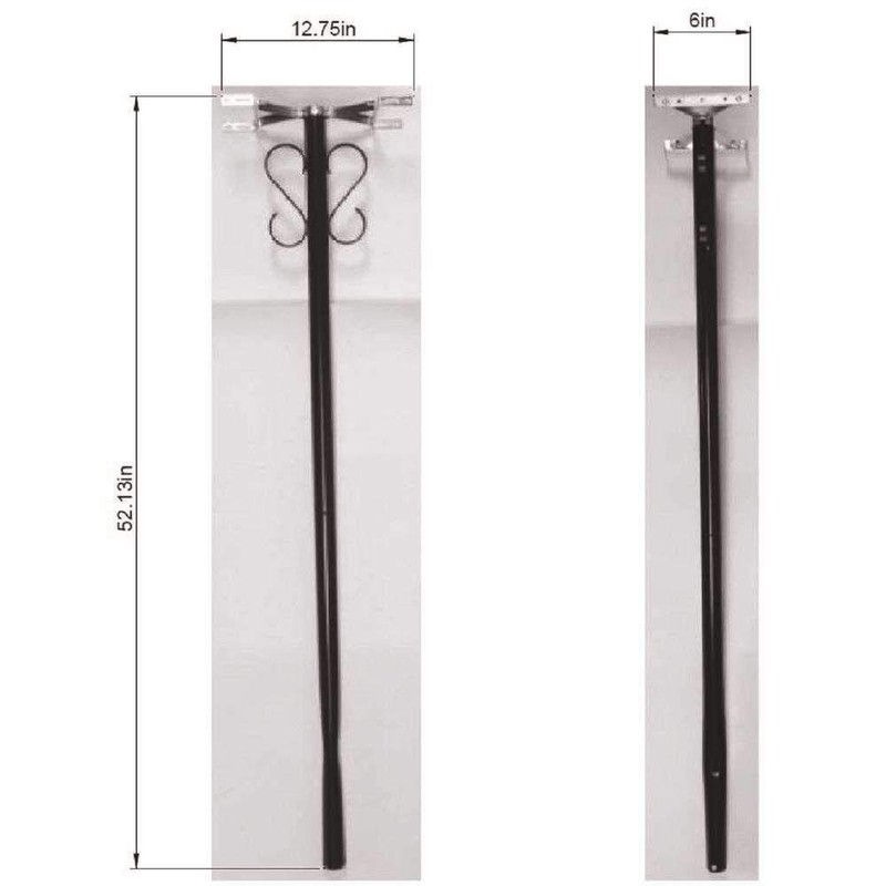 SOLAR GROUP Mailbox Post Mail Box (PBK), Pack of 1,