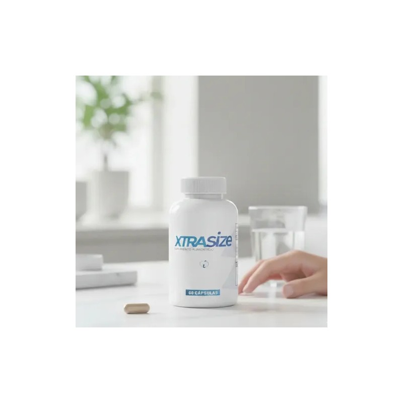 Xtra Size Suplemento Alimenticio 60 Caps Extracto De Maca Sin