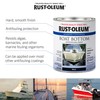 Rust-Oleum 396967​ Marine Flat Boat Bottom Antifouling Paint, Quart, Black